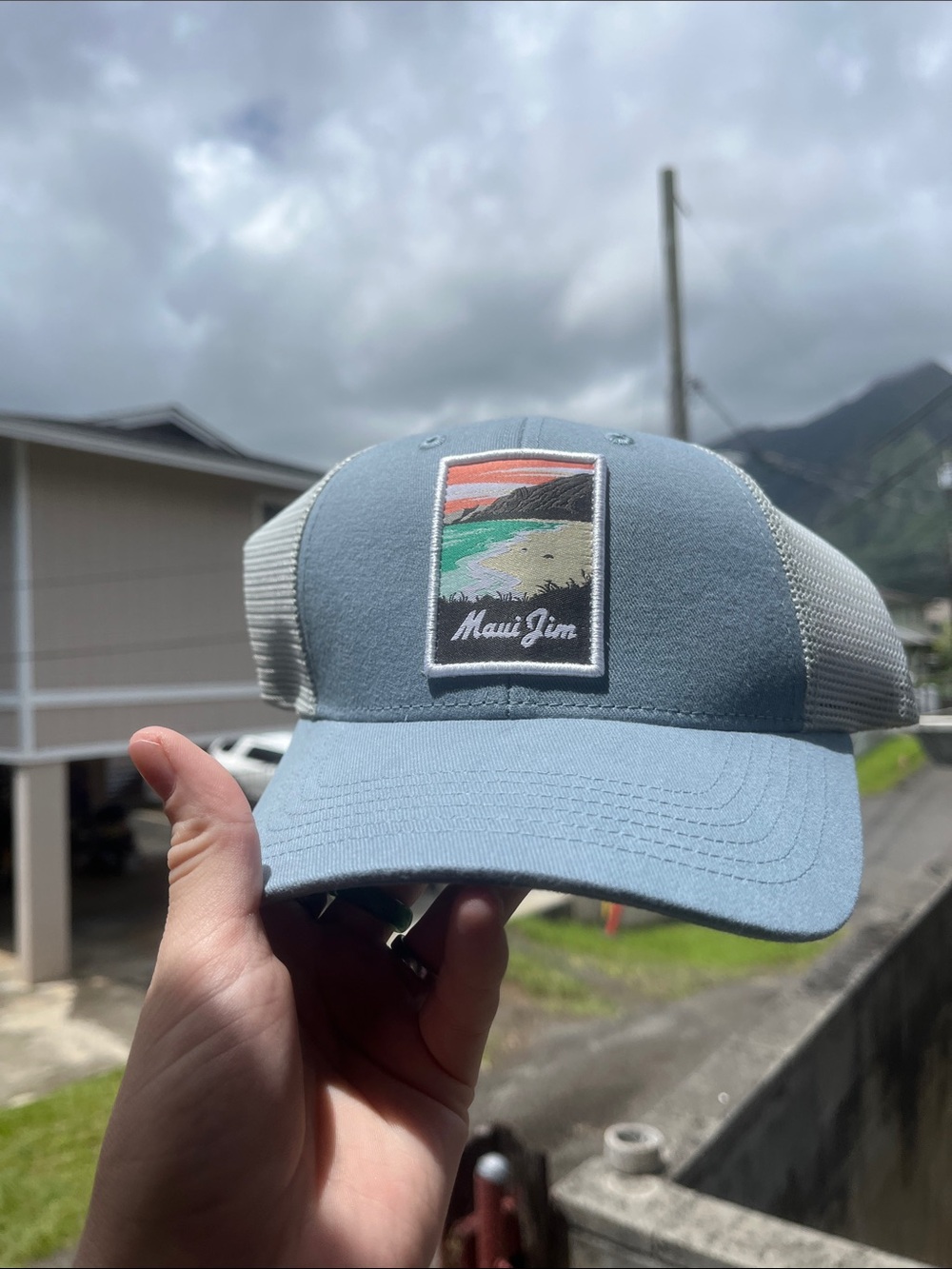 Maui Jim Blue Hat